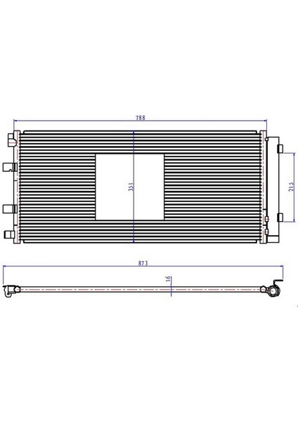 Klima Radyatoru Kondenseri Renault Master Iii 10 Opel Movano B 10 2.3dci Gnzrz