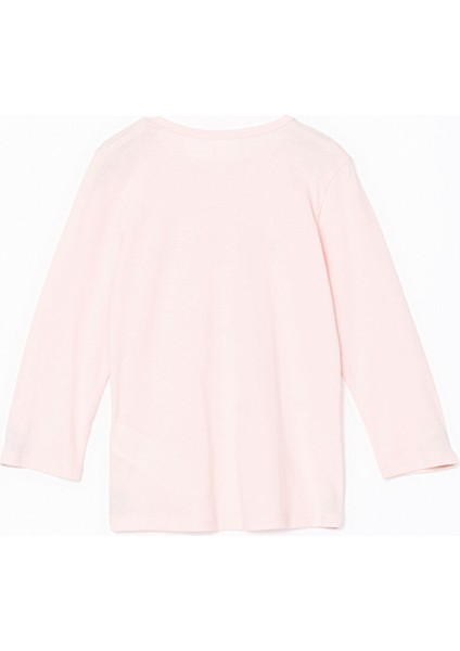 Yeni Sezon Bisiklet Yaka Baskili Kiz Cocuk Pijama Takimi - S54413Z1 fırsatları