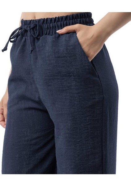 Incebelli Batik Keten Boru Paça Pantolon fiyatları