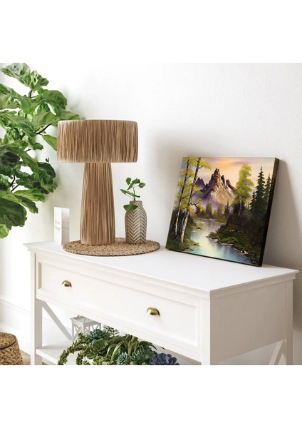 Dağ Yamacı Serenadı Kanvas Tablo modelleri