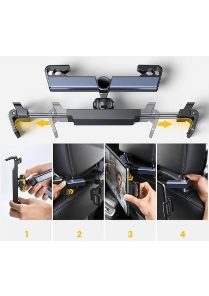 Koltuk Arkası Ayarlanabilir Tablet Telefon Tutucu CM-115 fiyatları