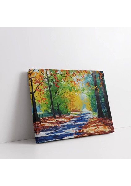 Sonbaharın Rengi Kanvas Tablo fiyatları