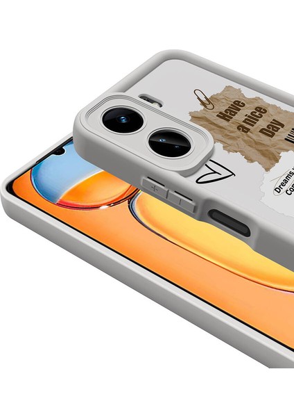 Xiaomi Mi 13T Kılıf Kamera Korumalı Baskılı Arka Yüzey Tlzn Klas Kapak-Açık Kahve indirimleri