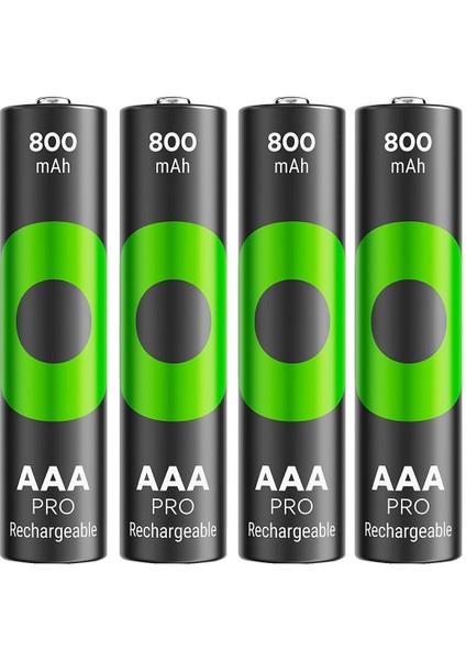 Recyko Pro 800 Mah Ni-Mh 1.2 Volt Aaa Ince Kalem Şarjlı Pil 4lü Paket