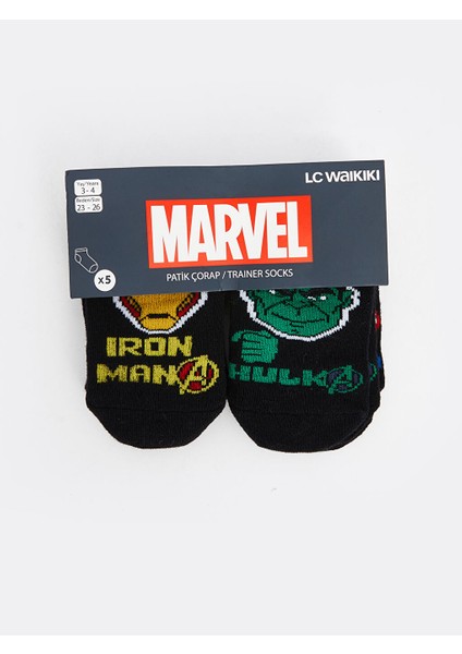 Yeni Sezon Hulk Desenli Erkek Cocuk Patik Corap 5'li - S5BA41Z4 fiyatları