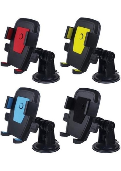 Araç Içi Cam ve Torpido Vantuzlu Telefon Tutucu CM-234 modelleri