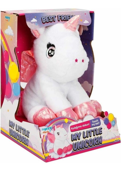 Nessiworld 3378 My Little Unicorn Işıklı Peluş -Sunman