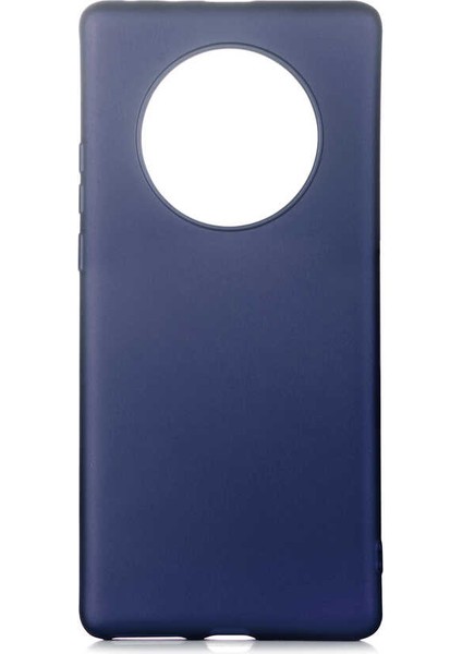 Huawei Mate 40 Pro Kılıf Tlzn Premier Silikon Kapak-Lacivert