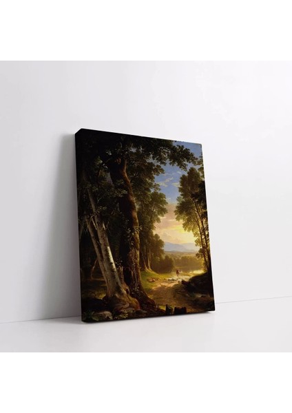 Ormanın Işığı Kanvas Tablo fiyatları