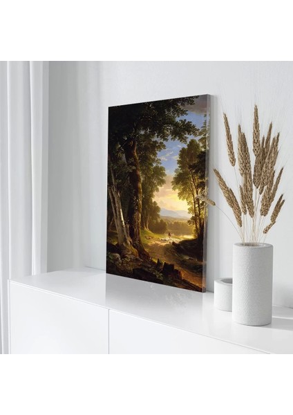 Ormanın Işığı Kanvas Tablo modelleri