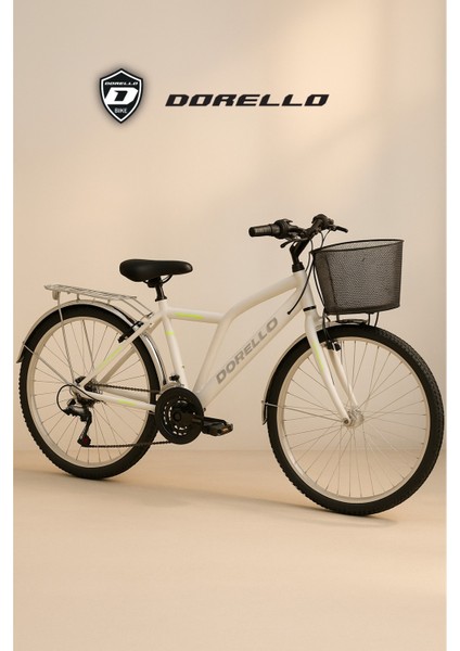 Bisiklet 2650 D Kadro Bisiklet Sepetli Camurluklu Sepetli Dorello 26 Jant Bisiklet