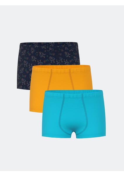 Yeni Sezon Erkek Cocuk Boxer 3'lu - S5DA90Z4