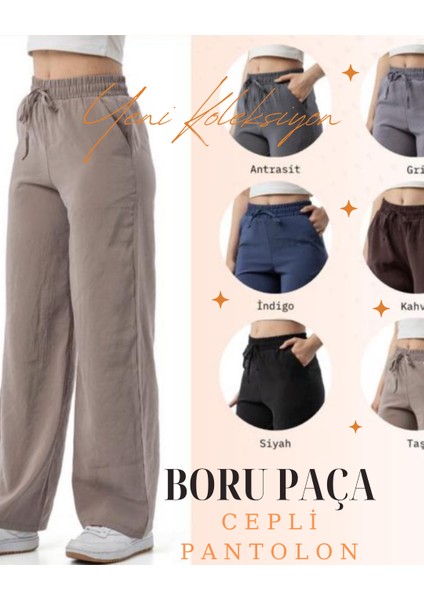 Gm Incebelli Boru Paça Pantolon