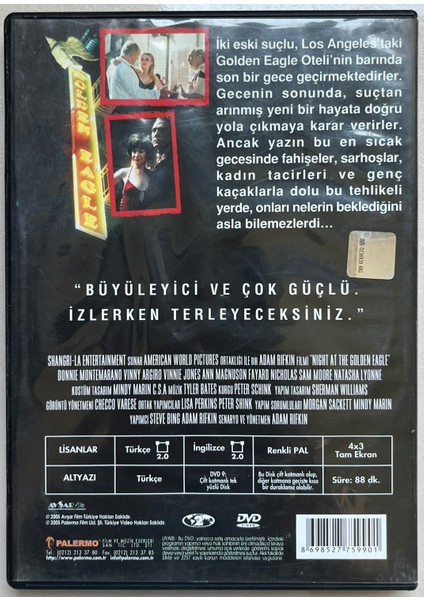 Kulüpte Bir Gece DVD (Orijinal Dönem Baskı Dvd)
