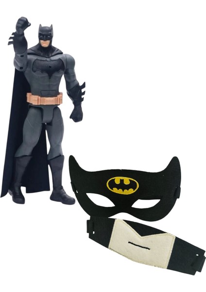 Süper Ikili Batman Seti 30 cm Batman Karakter ve Batman Maskesi Ağızlığı fiyatları