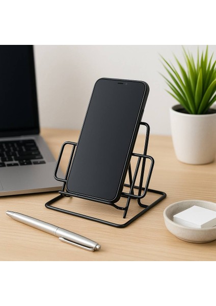 Masaüstü Metal Tablet ve Telefon Tutucu Şarj Standı fiyatları