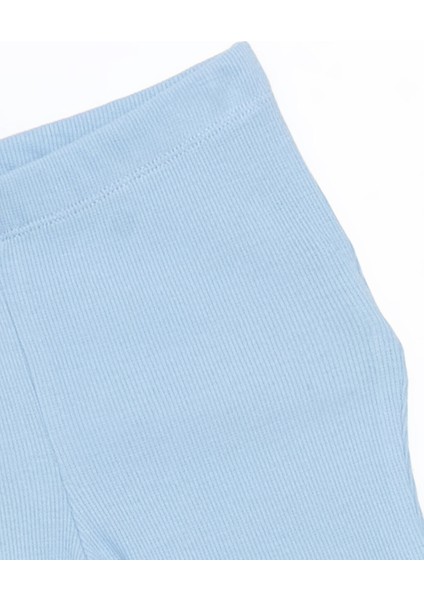 Yeni Sezon Beli Lastikli Basic Kiz Cocuk Ispanyol Paca Tayt - S5HU96Z1