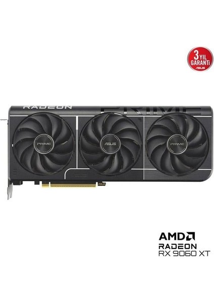 16GB Prıme RX9060XT-O16G Gddr6 128BIT HDMI Dp Pcıe 5.0