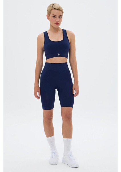 Sakura Çift Kat Spor Bra Lacivert