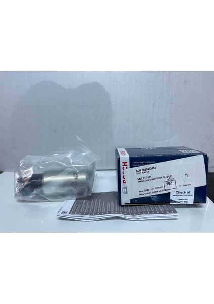 Ford Escort Elektrikli Yakıt Pompası 0580453453 3.5 Bar