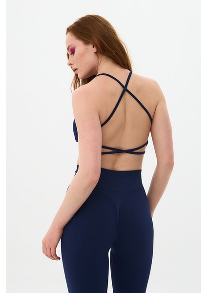 Momiji Sport Bra Lacivert