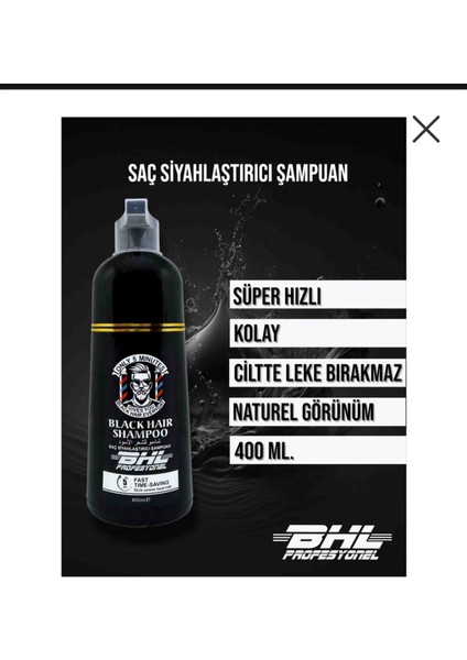 Lion Cozmetic Bhl Saç & Sakal Siyahlaştırıcı Şampuan 400 ML modelleri