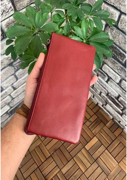 Hakiki Deri Kırmızı El Örgüsü Küçük Boy Kadın Çantası (T1603) modelleri