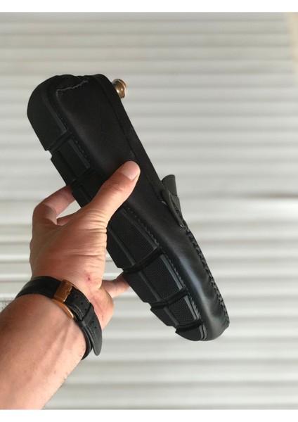 Yeni Sezon Hakiki Deri Günlük Loafer Geçme Rok modelleri