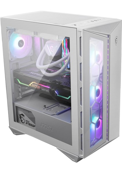 Msı Mpg Gungnır White Gamer - Amd Ryzen 7 9700X-NVİDİA Rtx 4060 -16GB Ddr5 Ram - 1tb M.2 Nvme SSD