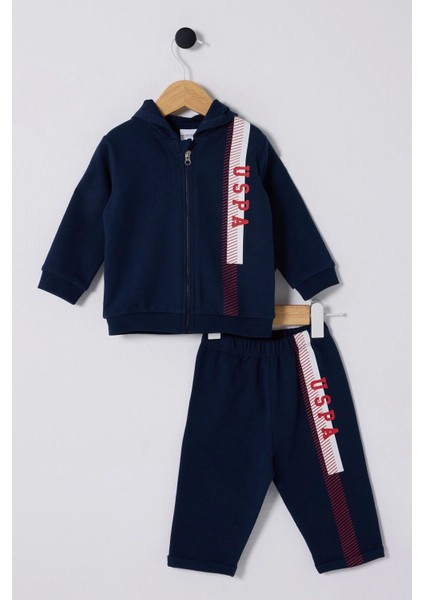 U.s Polo Assn Erkek Bebek 3lü Takım - Lacivert