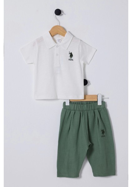 U.s Polo Assn Erkek Bebek 2li Takım - Haki