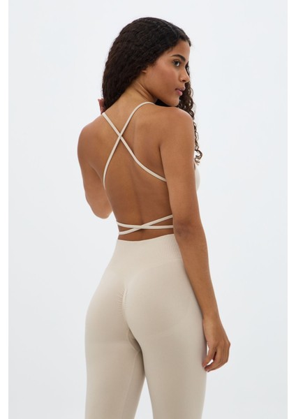 Momiji Sport Bra Bej