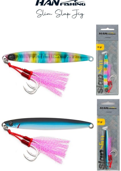 Slap Slim Single 30 gr Jig Yem All Glow modelleri