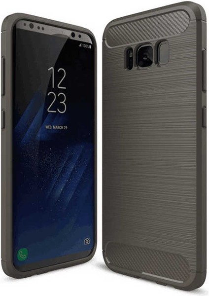 Galaxy S8 Kılıf Slim Fit Esnek Kırılmaz Şık Iz Yapmaz Room Silikon Kapak