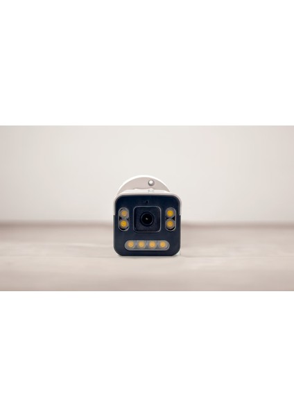 2 Mp Ahd 8 Warmled 24 Saat Renkli 1080P Işıklı Gece Görüşlü Güvenlik Kamerası