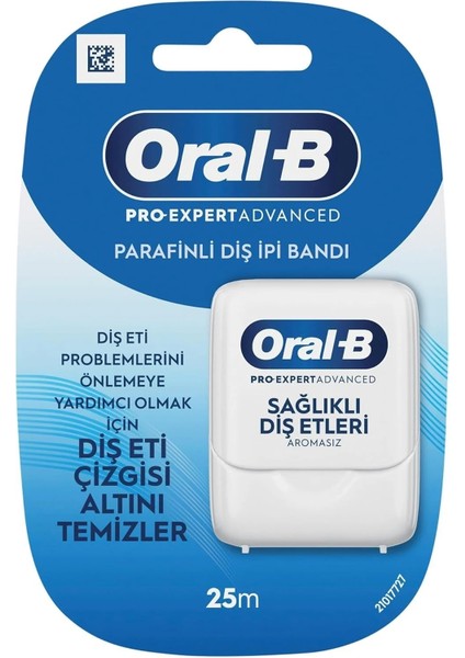 Pro-Expert Advanced Parafinli Diş Ipi Bandı 25M