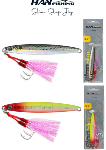 Slap Slim Single 30 gr Jig Yem All Glow fırsatları