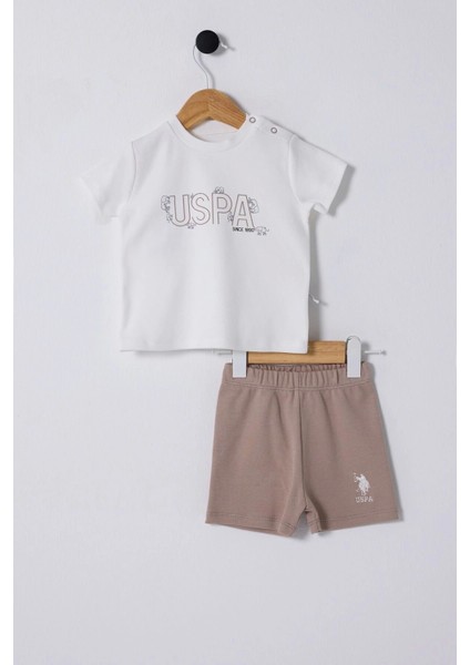 U.s Polo Assn Erkek Bebek 2li Takım - Beyaz