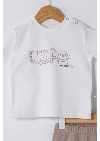 U.s Polo Assn Erkek Bebek 2li Takım - Beyaz fiyatları