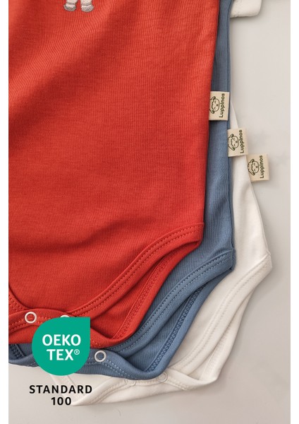 Space 3lü %100 Pamuk Nakışlı Bebek Body Set modelleri