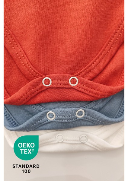 Space 3lü %100 Pamuk Nakışlı Bebek Body Set fırsatları