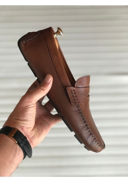 Yeni Sezon Hakiki Deri Günlük Loafer Geçme Rok fiyatları