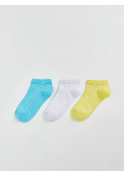Yeni Sezon Basic Erkek Bebek Patik Corap 3'lu - S5K148Z1