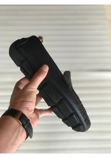 Yeni Sezon Hakiki Deri Günlük Loafer Geçme Rok modelleri