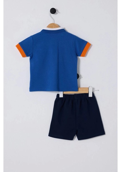 U.s Polo Assn Erkek Bebek 2li Takım - Cobalt