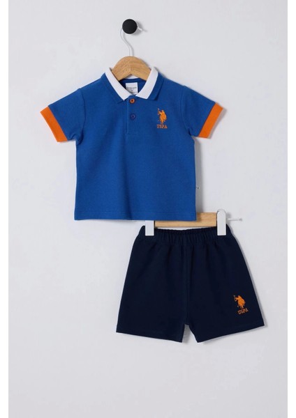 U.s Polo Assn Erkek Bebek 2li Takım - Cobalt fiyatları