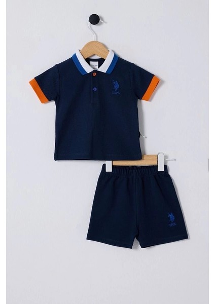 U.s Polo Assn Erkek Bebek 2li Takım - Cobalt modelleri