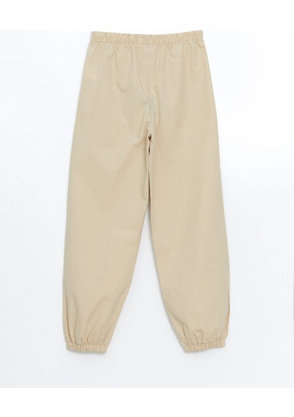 Yeni Sezon Beli Lastikli Kiz Cocuk Jogger Pantolon - S5II82Z4