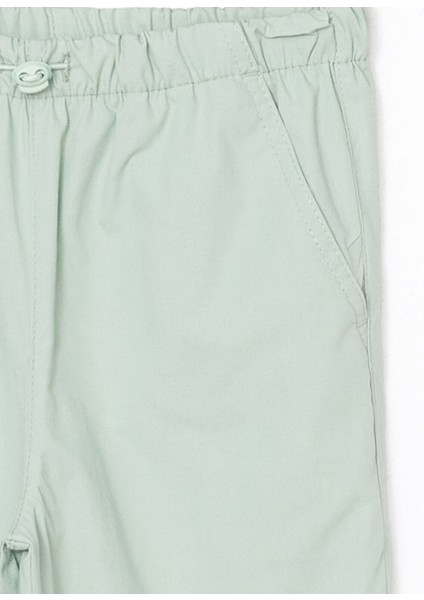 Yeni Sezon Beli Lastikli Kiz Cocuk Jogger Pantolon - S5II82Z4