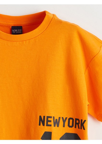 Yeni Sezon Bisiklet Yaka New York Baskili Erkek Cocuk Tisort - S5H449Z4 fiyatları